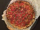 Tarte à la tomate et moutarde