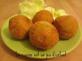 Croquettes de poulet au fromage