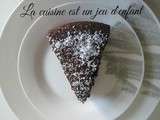 Gâteau moelleux au chocolat et au lait de coco