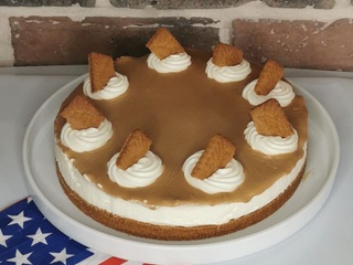 Cheesecake Vanille Spéculoos sans cuisson