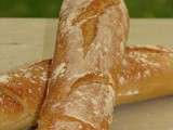 Baguettes Monge au levain