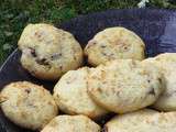 Cookies aux pépites de chocolat au caramel et à la noix de coco