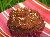 Cupcakes chocolat noix de coco