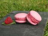 Macarons à la framboise