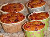 Muffins aux cranberries