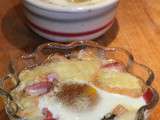 Oeuf cocotte version ch'ti