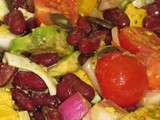 Salade de haricots rouges