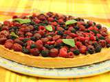 Tarte aux fruits rouges