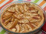 Tarte aux pommes, camembert et cumin/ fenouil