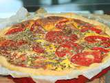 Tarte tomates et gorgonzola