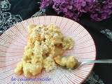 Crumble pommes rhubarbe