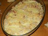 Gratin de crozets au Livarot