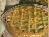 Tarte à la rhubarbe ( Rhabarber Torte )