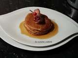 Pancakes au sirop d' erable (recette de l atelier des chefs)