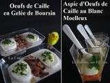 Bouchées Apéritives aux Oeufs de Caille