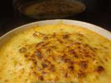 Gratin de Chou Fleur au Cheddar