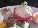 Tomates au Saumon et Philadelphia