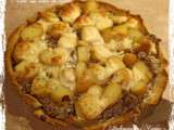 Tarte aux restes de fromage raclette