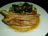 Flancher de veau aux légumes du soleil