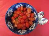 Salade de Tomates et d'Avocat