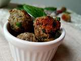 Boulettes de lentilles aux épinards