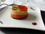 Cheese cake pomme de terre, paprika