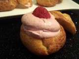 Choux framboises