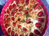 Clafoutis tomate et feta