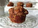 Muffins choco-noisette