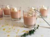 Panacotta tomates et chantilly au thym