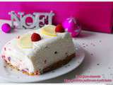 Buche cheesecake: citron-framboise-palet breton {express-facile}