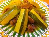 Tajine de Boeuf aux Courgettes Sauce Safran