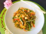 Zoodle  Lo Mein  au Poulet Spaghetti de Courgette Asiatique