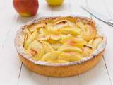 Tarte gourmande aux pommes et miel sans gluten