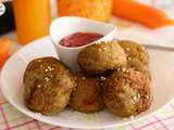 Boulettes de lentilles et de légumes, une recette végétale pour les plus petits