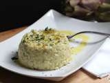 Risotto à la crème d'artichaut