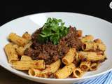 Sauce bolognaise aux champignons, recette vegan