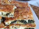 Borek turque aux épinards et fromage