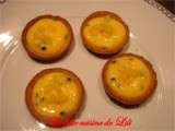 Tartelettes fruits de la passion ananas