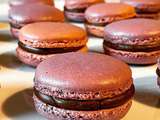 Macaron chocolat caramel