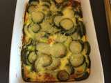 Flan de courgettes au parmesan - 2 sp Weight Watchers