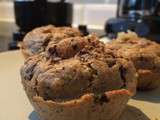 Muffins chocolat-banane