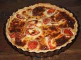 Tarte aux tomates et roquefort au Thermomix