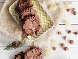 Cookies choco-poire et noisette