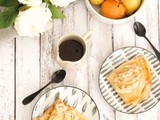 Crêpes façon tarte poire amandine