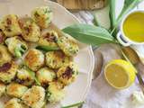 Croquettes de chou-fleur à l'ail des ours