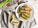 Financiers asperge-noisette