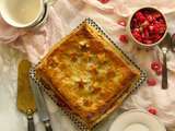 Galette de rois aux pralines roses