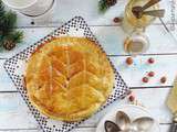 Galette des rois aux noisettes et caramel au beurre salé