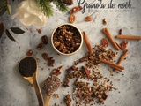 Granola au épices de noël